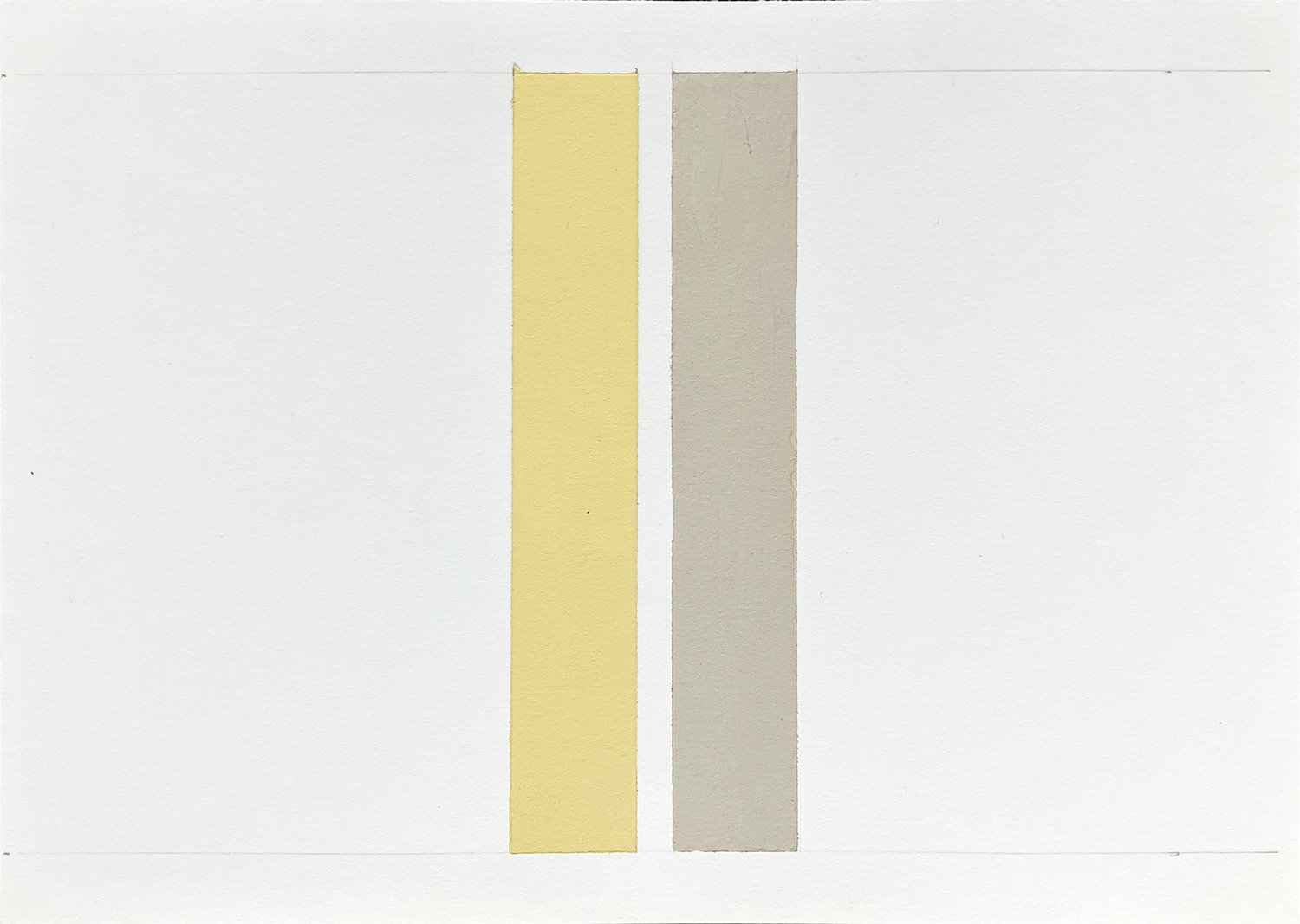 Lanky, guache on paper 12.8 x 18 cm 1997<br><br>