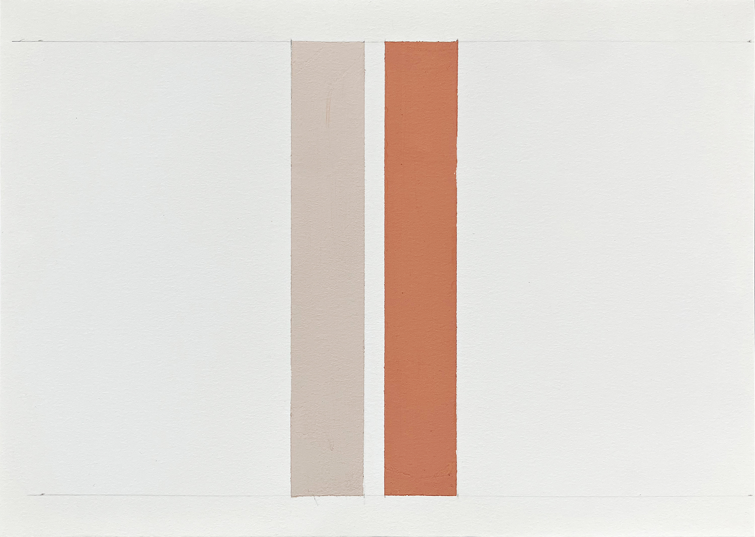 Lanky, guache on paper 12.8 x 18 cm 1997<br><br>