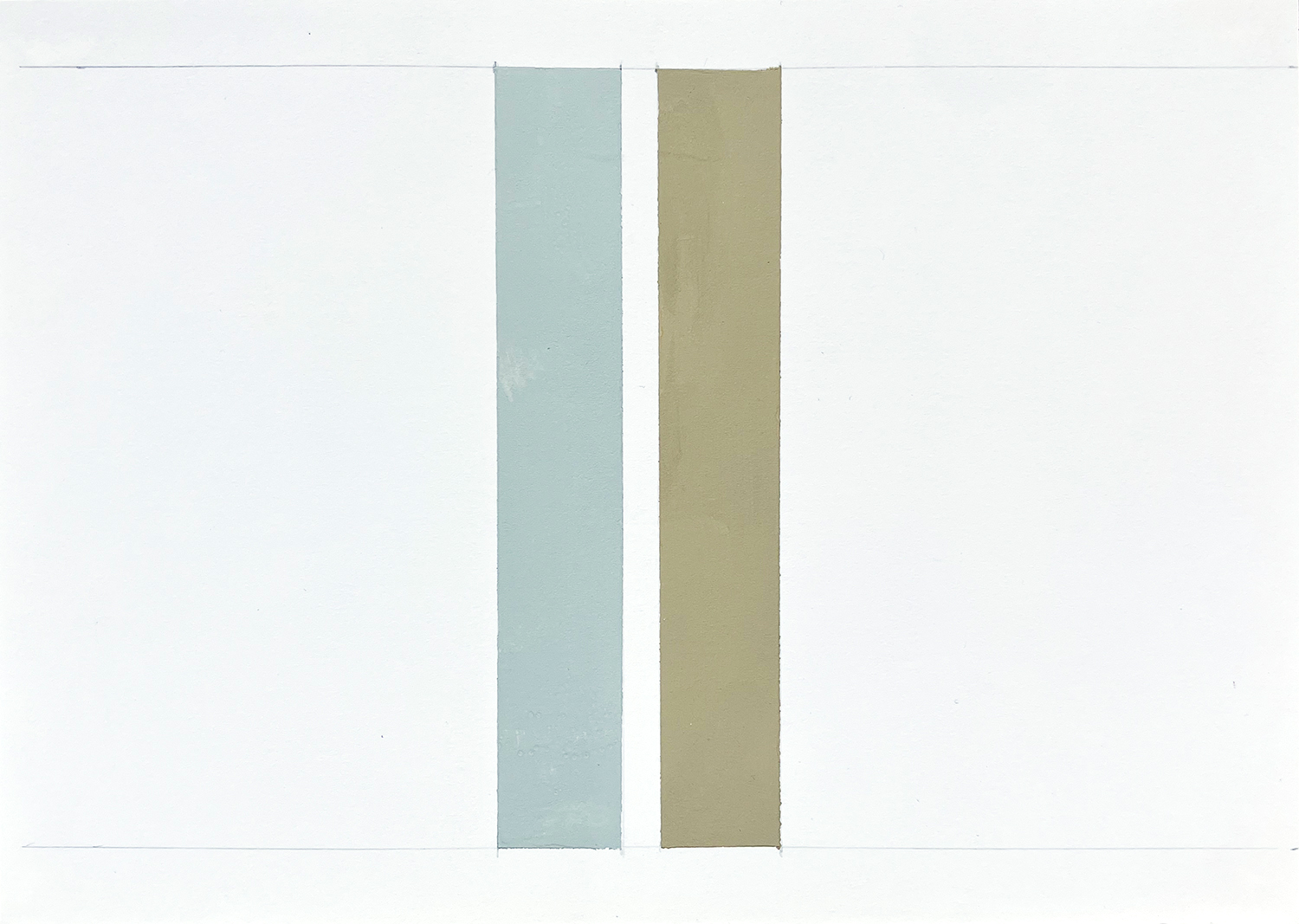 Lanky, guache on paper 12.8 x 18 cm 1997<br><br>