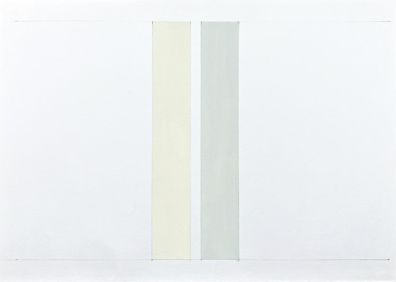 Lanky, guache on paper 12.8 x 18 cm 1997<br><br>
