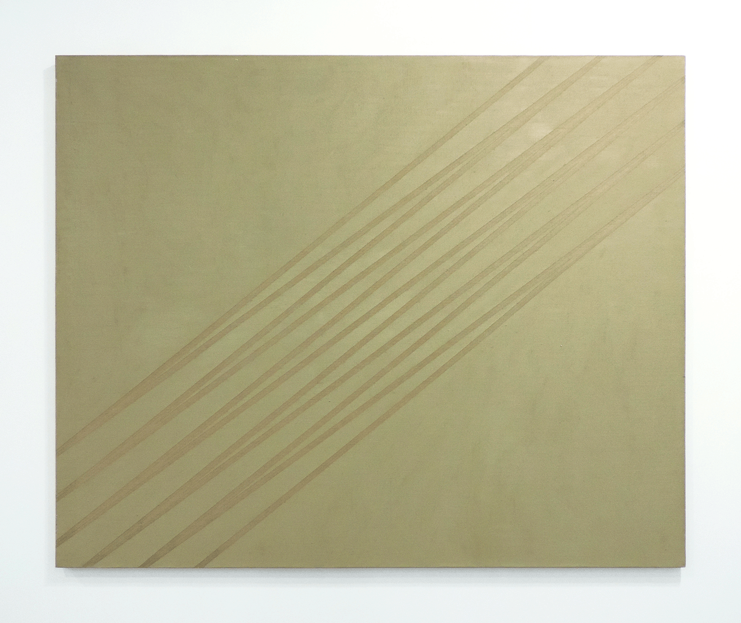 Untitled-ocher No.2-2　/ Oil, pencil on Canvas,162 x 130.5 cm,1973
