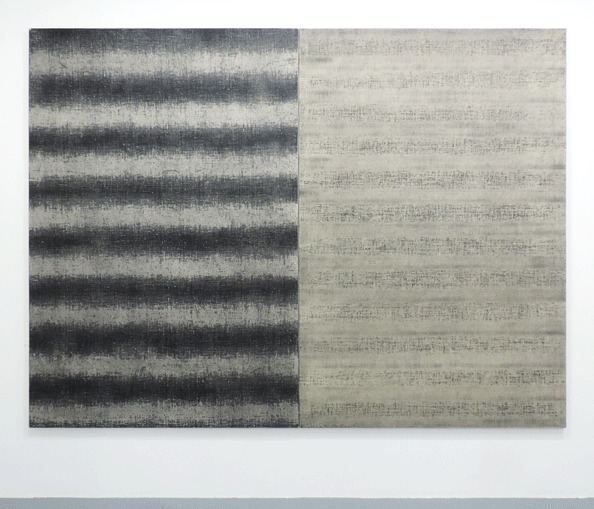 Untitled No4-5　/ Oil on Canvas,194 x 261 cm  ( 2 parts),1981
