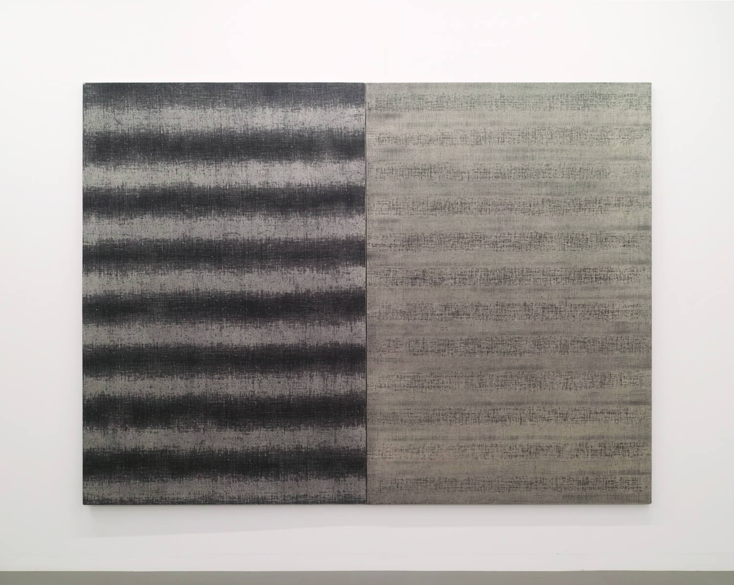 Drawing by drawing, Oil on canvas, 194 x 130 cm each (set of 2), 1979