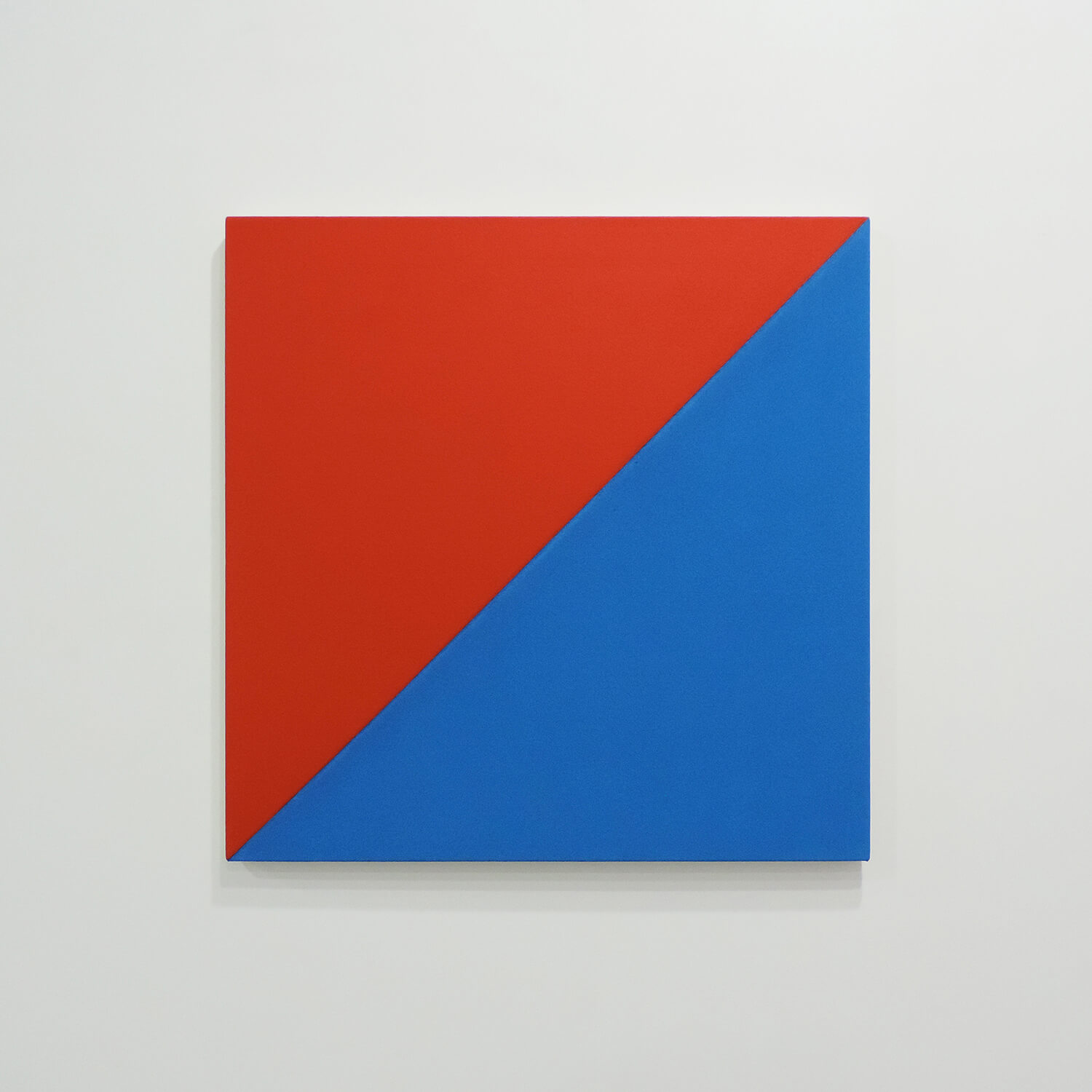 <b>鈴木 隆 Takashi Suzuki</b><br>Text No.1033<br>Oil and  acrylic on canvas, 65.3 x 65.3 x 3 cm<br>2015