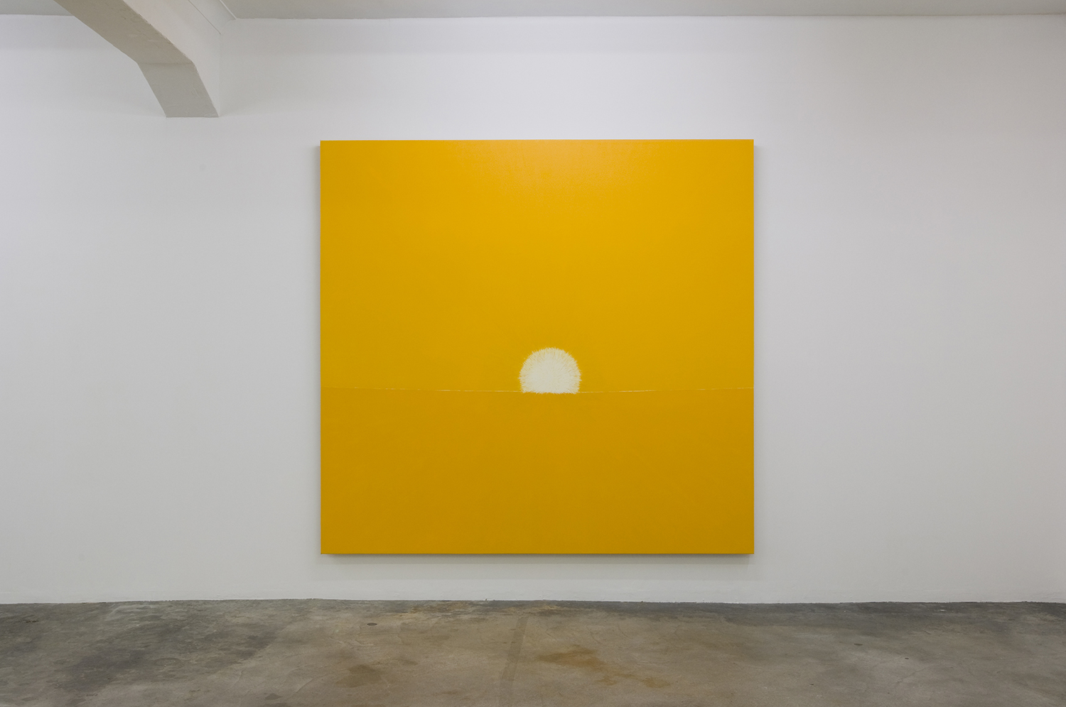  The rising sun 2008-11(01)｜oil on canvas｜220 x 230 cm｜2008<br>Price inquiry