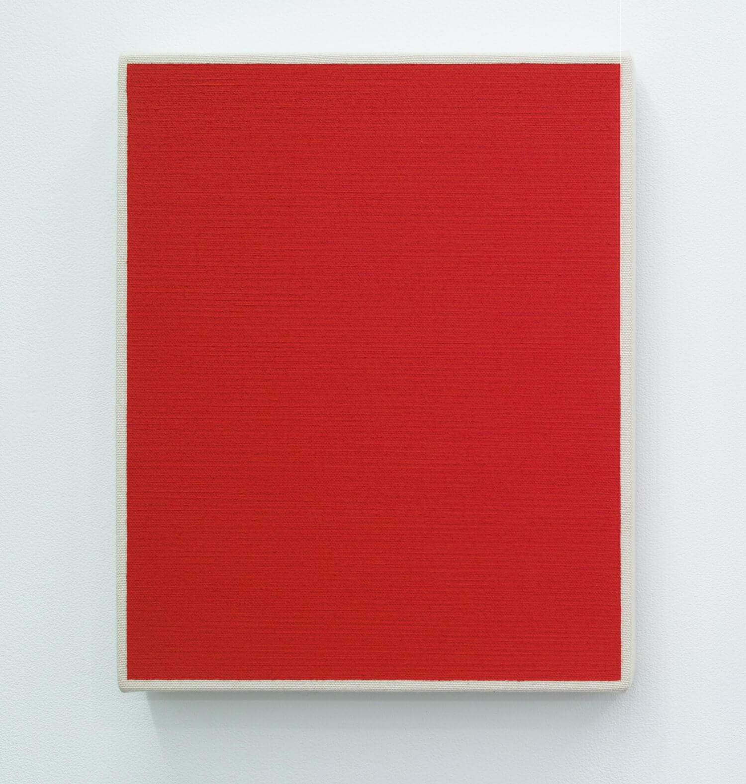 Text No.480 / oil, pigment on cotton, 278 x 220 x 33 mm, 2004