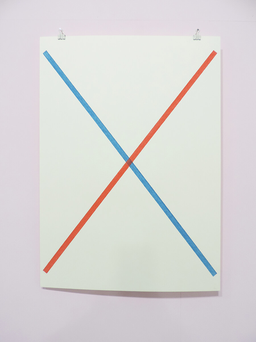 Text No. 1025 / on paper , 53 x 38 cm , 2014