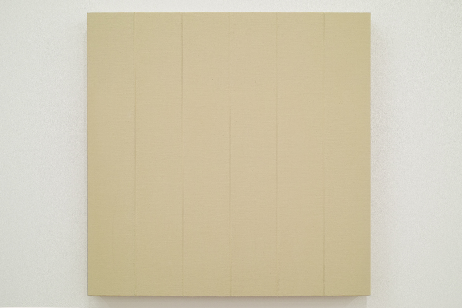 TS0711 ｜Gesso on linen on panel｜46 x 46 cm｜2007