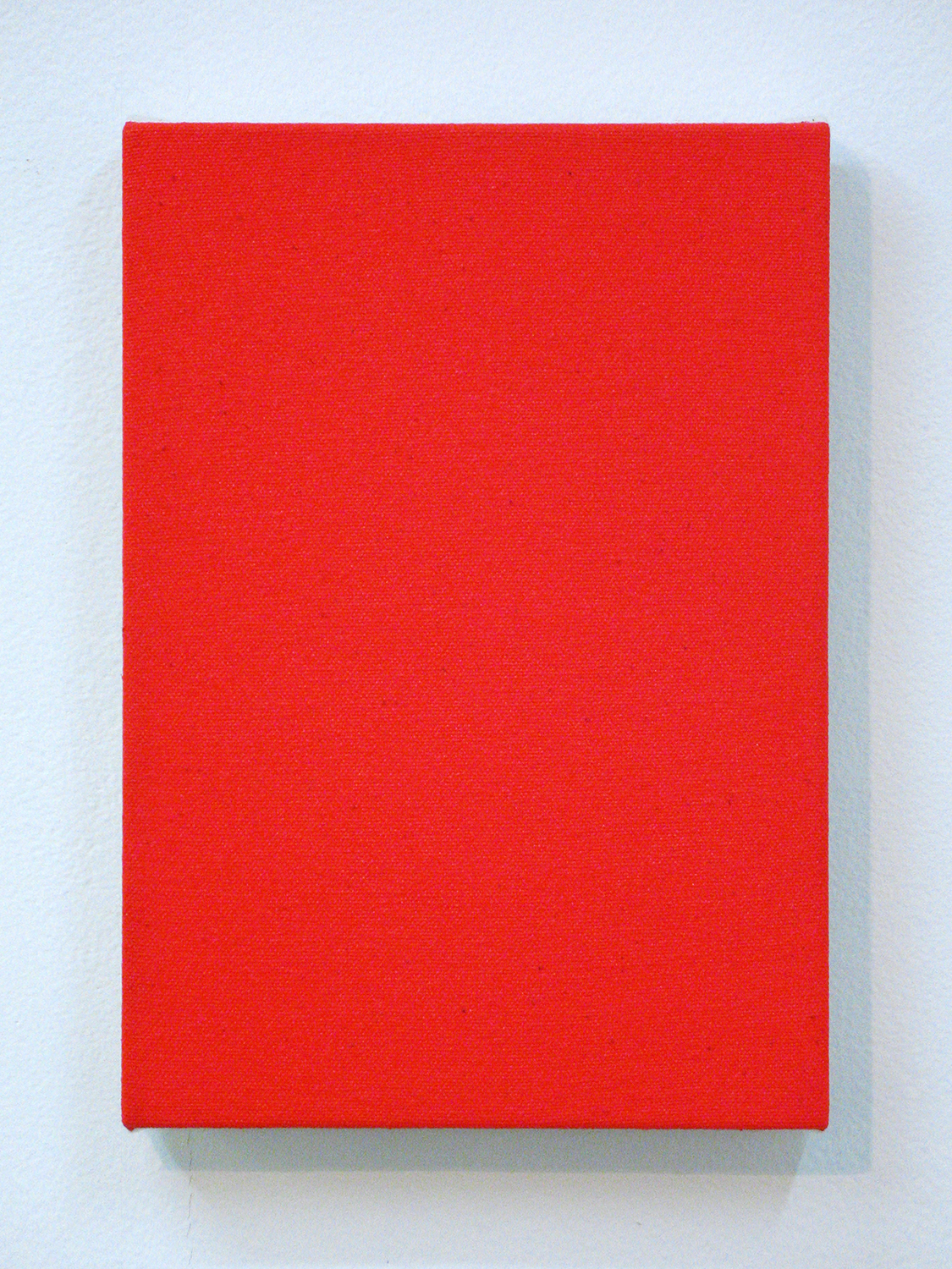Text No.608 (light)　acrylic, ink on cotton 232 x 160 x 28 mm 2006